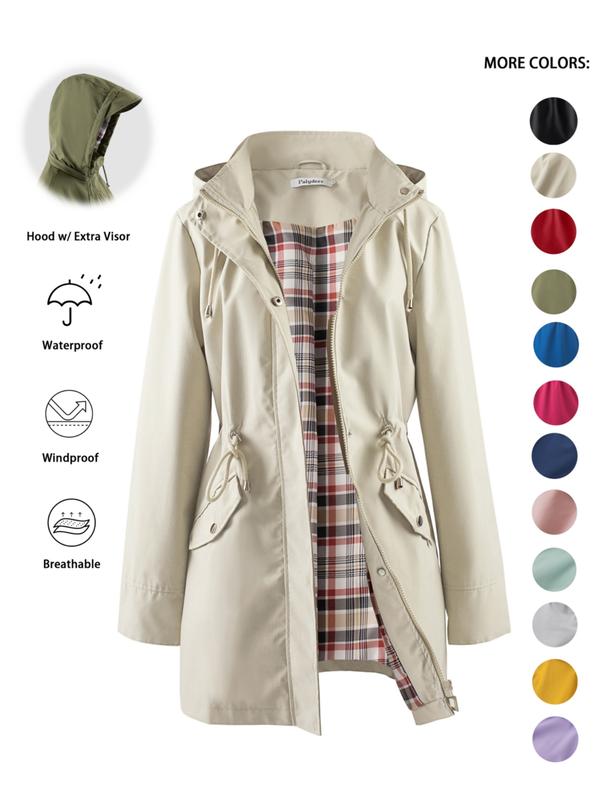 Waterproof and Warm Jacket with Zipper