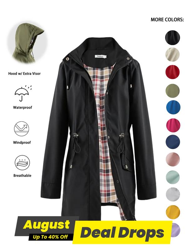 Waterproof and Warm Jacket with Zipper