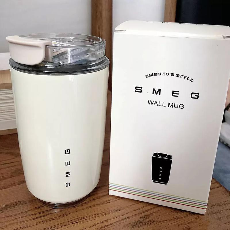 Smeg - Thermos Coffee Mug 240ml Stainless Steel