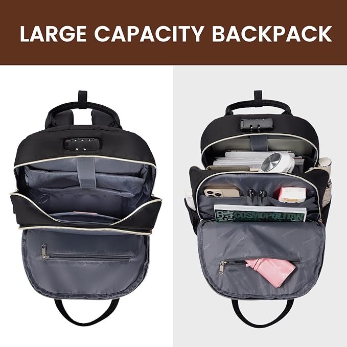 Super Lightweight Large Capacity Laptop Backpack - Up to 15.6 inches