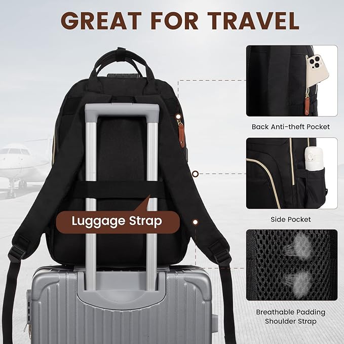 Super Lightweight Large Capacity Laptop Backpack - Up to 15.6 inches