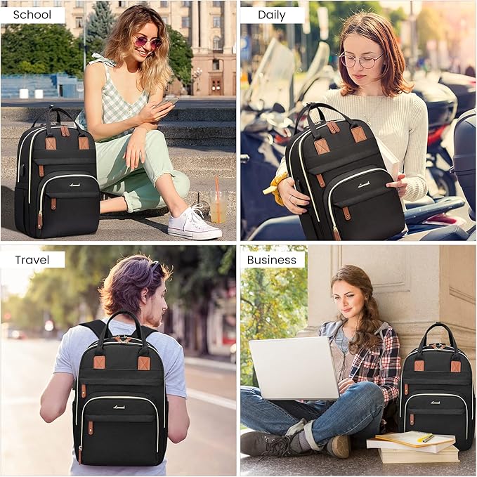 Super Lightweight Large Capacity Laptop Backpack - Up to 15.6 inches