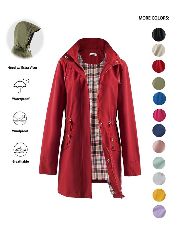 Waterproof and Warm Jacket with Zipper