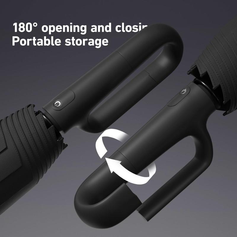 Lightweight Durable Umbrella with Automatic Closing Mechanism