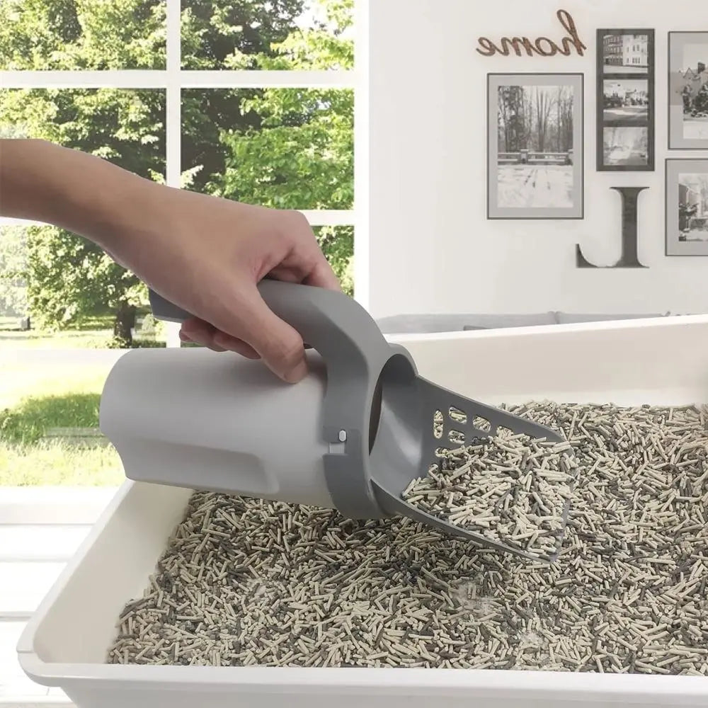 Summer Cat Litter Shovel ( + FREE 4 Rolls Garbage Bag )